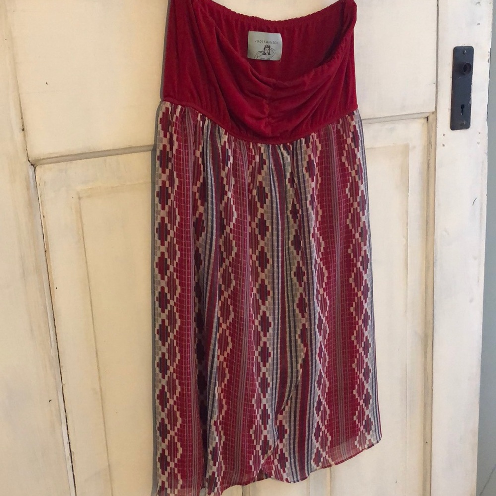 Strapless Dress